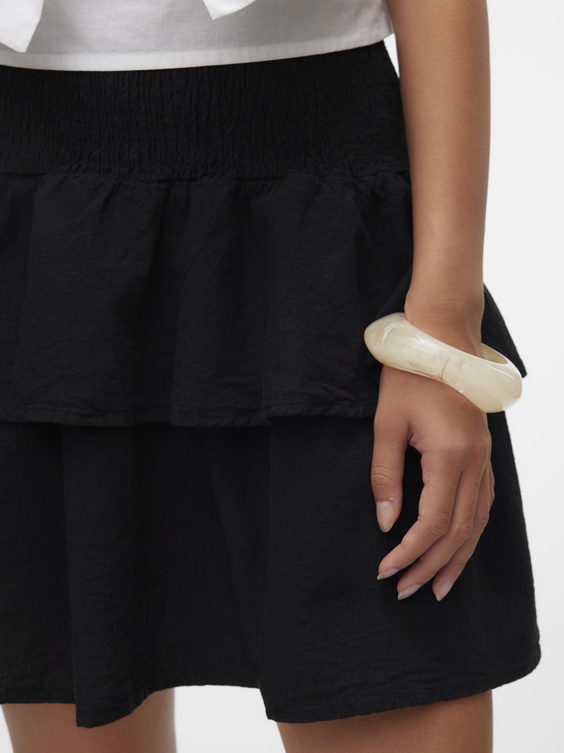 VMLUNA Short Skirt - Black - VERO MODA & VILA Bergvik